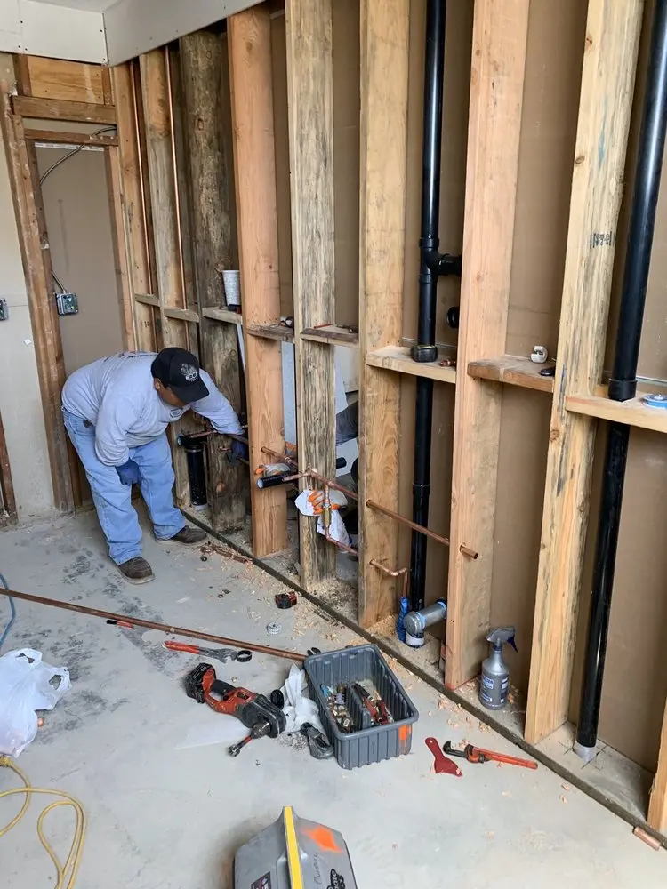 Commercial rough-in plumbing for Commercial Plumbing in Arkansas City